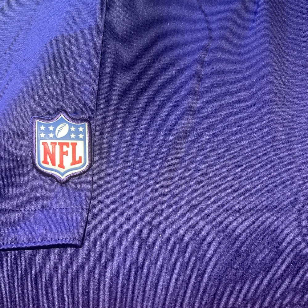 Nike Large Unisex Polo Golf Purple Shirt Short Sleeve Button Down Collectors 232 - Picture 10 of 14
